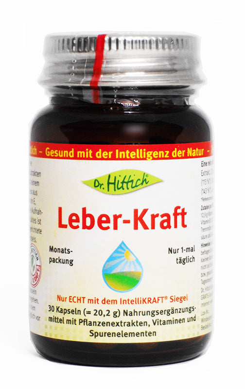 Dr. Hittich Leber-Kraft, 30 Kaps., Extrakt Ingwer + Granatapfel