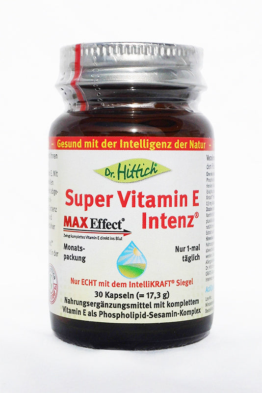 Dr. Hittich Super Vitamin E Intenz, 30 Kaps. - alterslos-leben