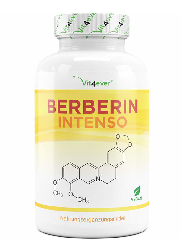 Berberin HCL Intenso, 120 Kapseln mit 500 mg