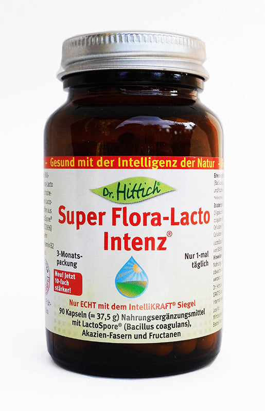 Dr. Hittich Super Flora-Lacto Intenz, 90 Kaps, Fructo-Oligosaccharide
