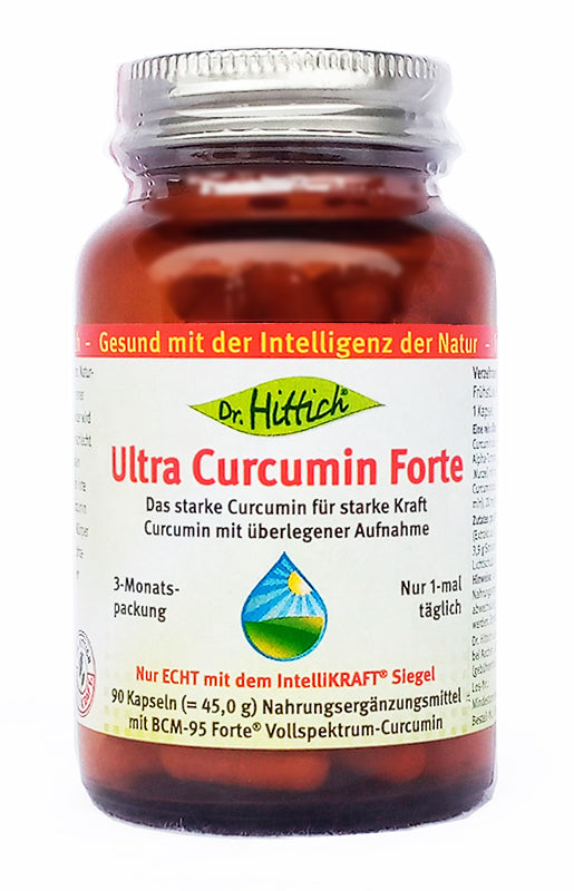 Dr. Hittich Ultra Curcumin Forte mit Phospholipid-Komplex, 1/2/4x 90 Kapseln