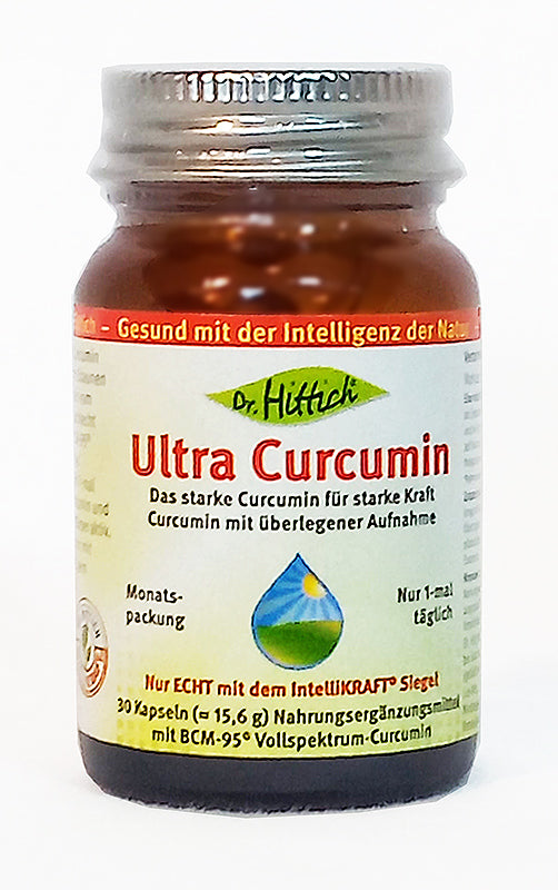 Dr. Hittich Ultra Curcumin, 30 Kapseln, Vollspektrum-Extrakt BCM-95