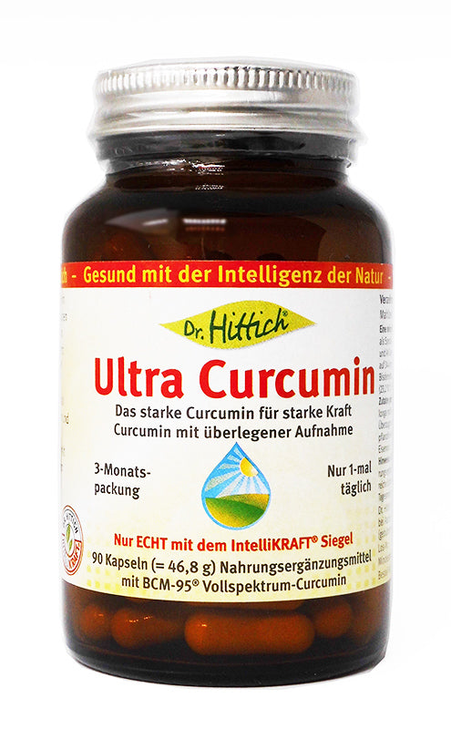 Dr. Hittich Ultra Curcumin, 1/2/4x 90 Kapseln, Vollspektrum-Extrakt BCM-95