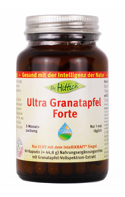 Dr. Hittich Ultra Granatapfel forte, 90 Kaps. - alterslos-leben