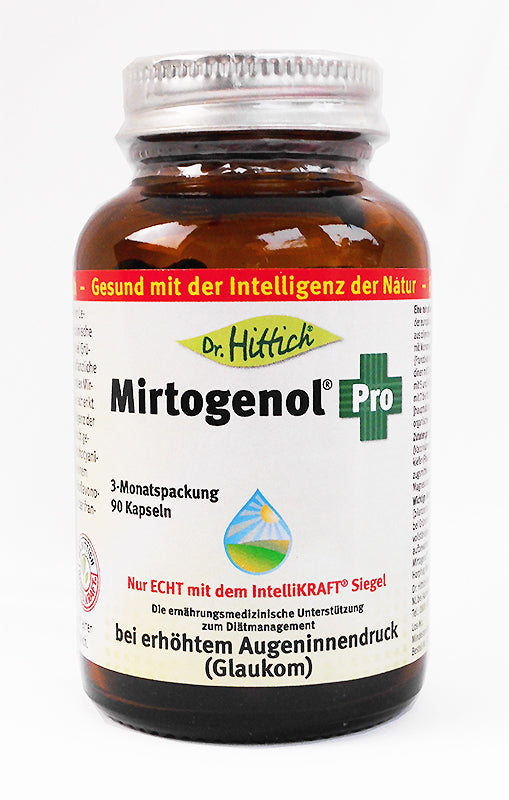 Dr. Hittich Mirtogenol Pro, 1/2/4x 90 Kapseln, Anthociadinine, Pycnogenol - alterslos-leben