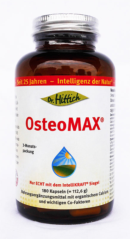 Dr. Hittich OsteoMax, 1/2/4x 180 Kaps., Eierschalen-Spezialextrakt - alterslos-leben