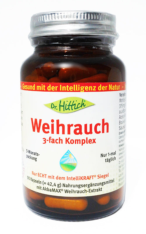 Dr. Hittich Weihrauch 3-fach Komplex, 1/2/4x 90 Kapseln